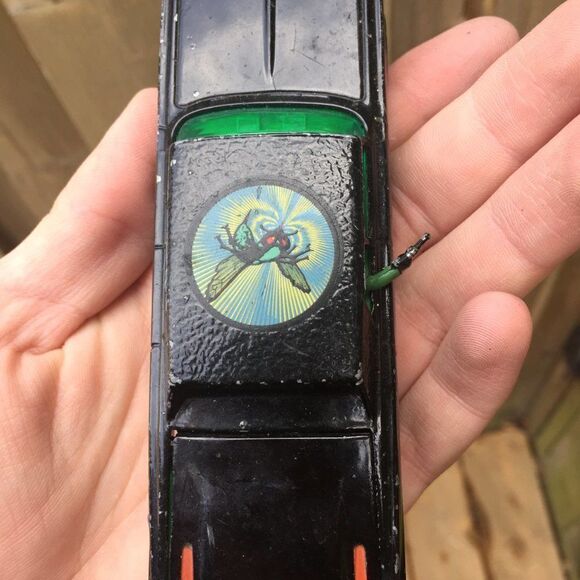 Rare GREEN HORNET BLACK BEAUTY 1966 CORGI 268 Diecast A/O MIB Vintage Toy Car - Picture 12 of 15